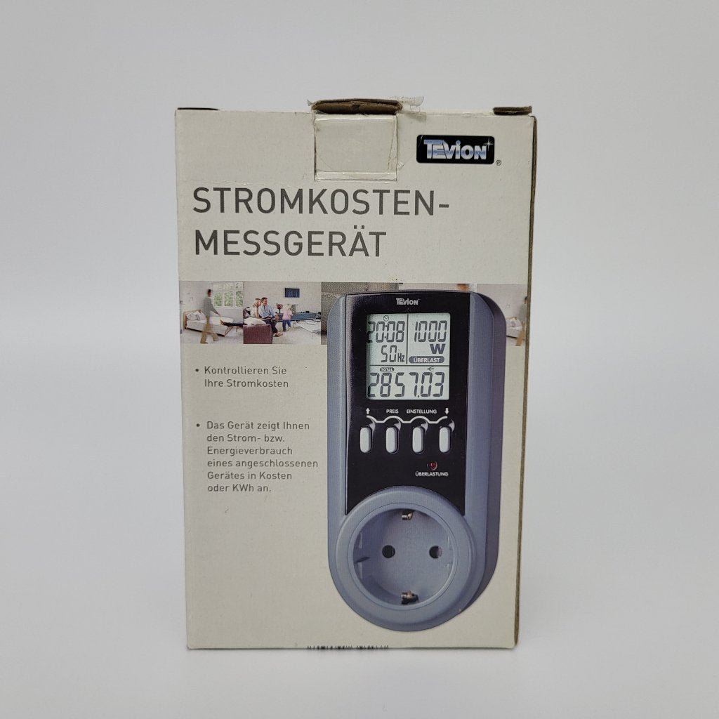 Elektriciteitsmeter Tevion, Verzenden, Elektriciteit, Zo goed als nieuw, Nvt