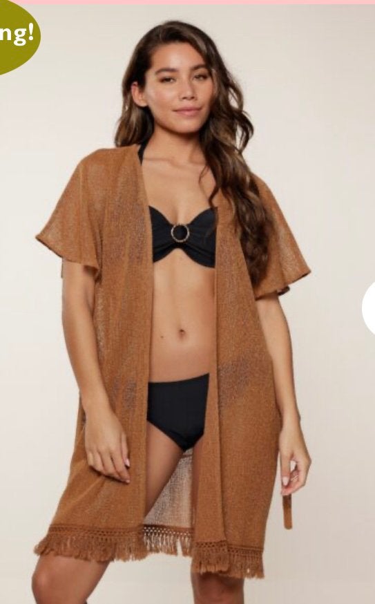 Lingadore strand kimono 40/42 nieuw, Overige typen, Overige kleuren, Nieuw, Ophalen of Verzenden