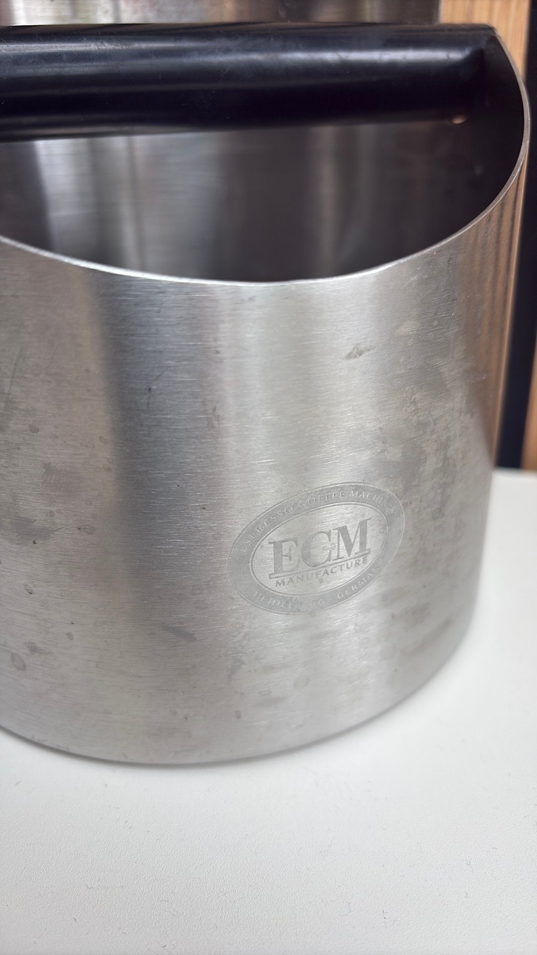 ECM Manufacture uitklopbak, Ophalen of Verzenden, Gebruikt