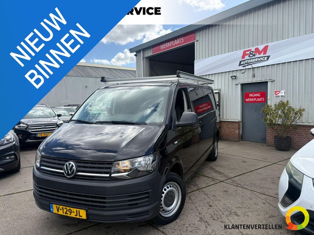 Volkswagen Transporter 2.0 TDI L2H1 Trendline Airco, 2x schu, Voorwielaandrijving, Stof, Gebruikt, 4 cilinders