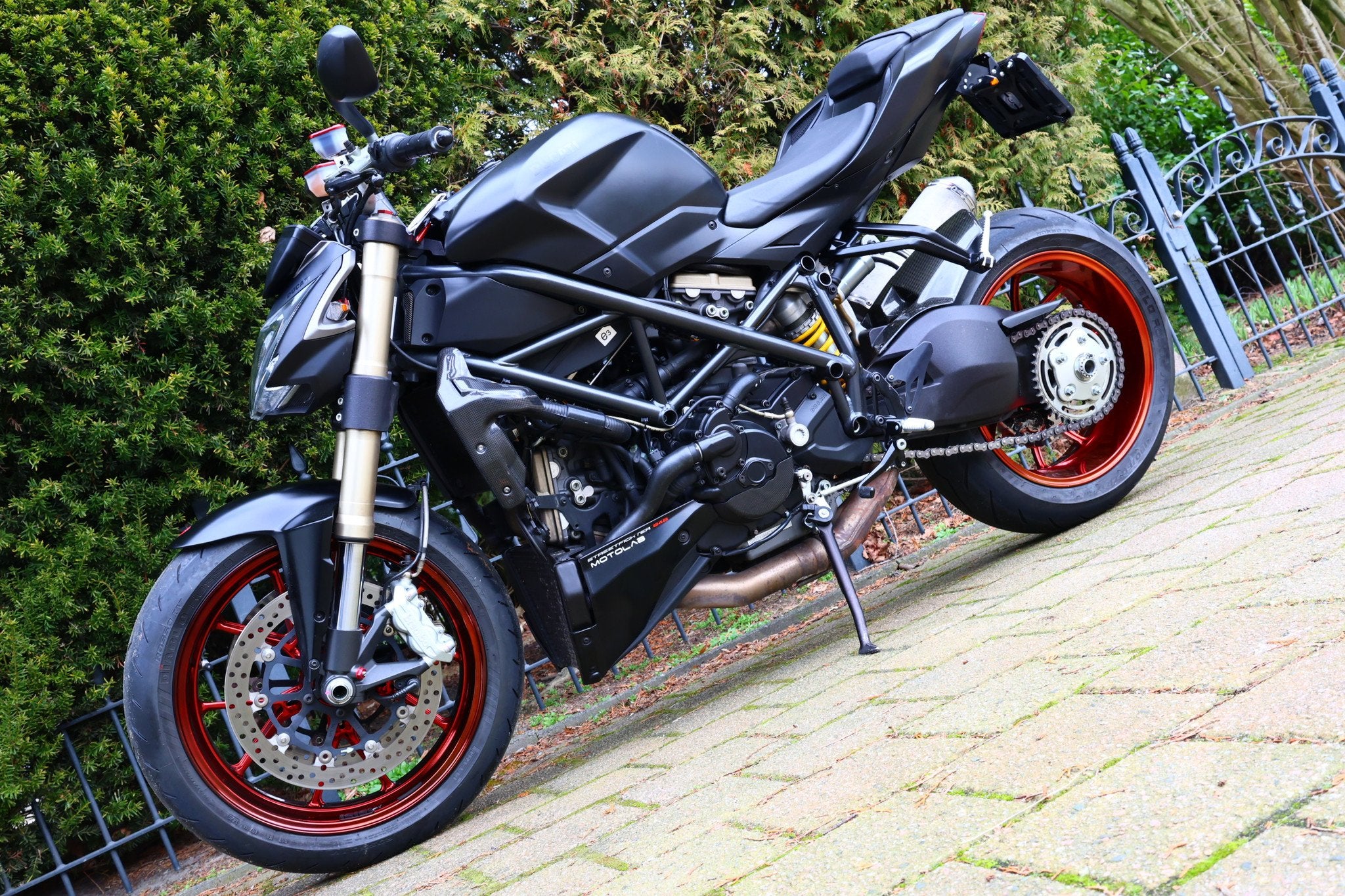 Ducati 848 SF STREETFIGHTER V2 (bj 2013), Motoren, Motoren | Ducati, 849 cc, Bedrijf, Meer dan 35 kW, Naked bike