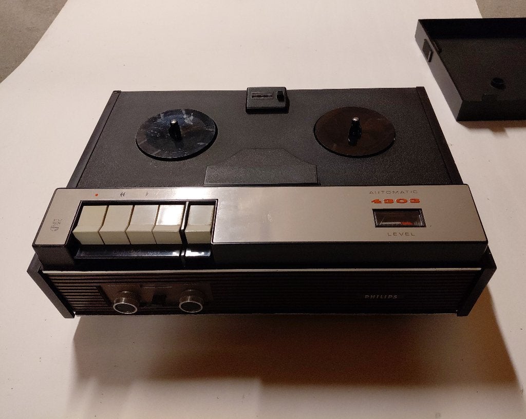bandrecorder Philips 4303, Ophalen
