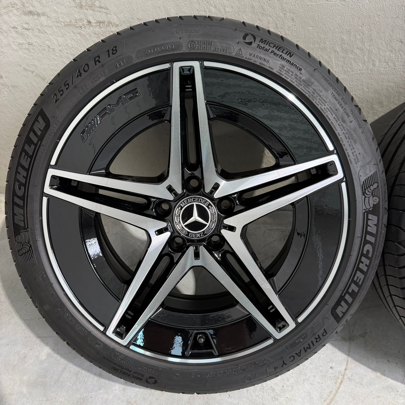 18 inch Origineel Mercedes C klasse AMG velgen W206 S206, 18 inch, Velgenboer@gmail.com, Gebruikt, Velgenboer