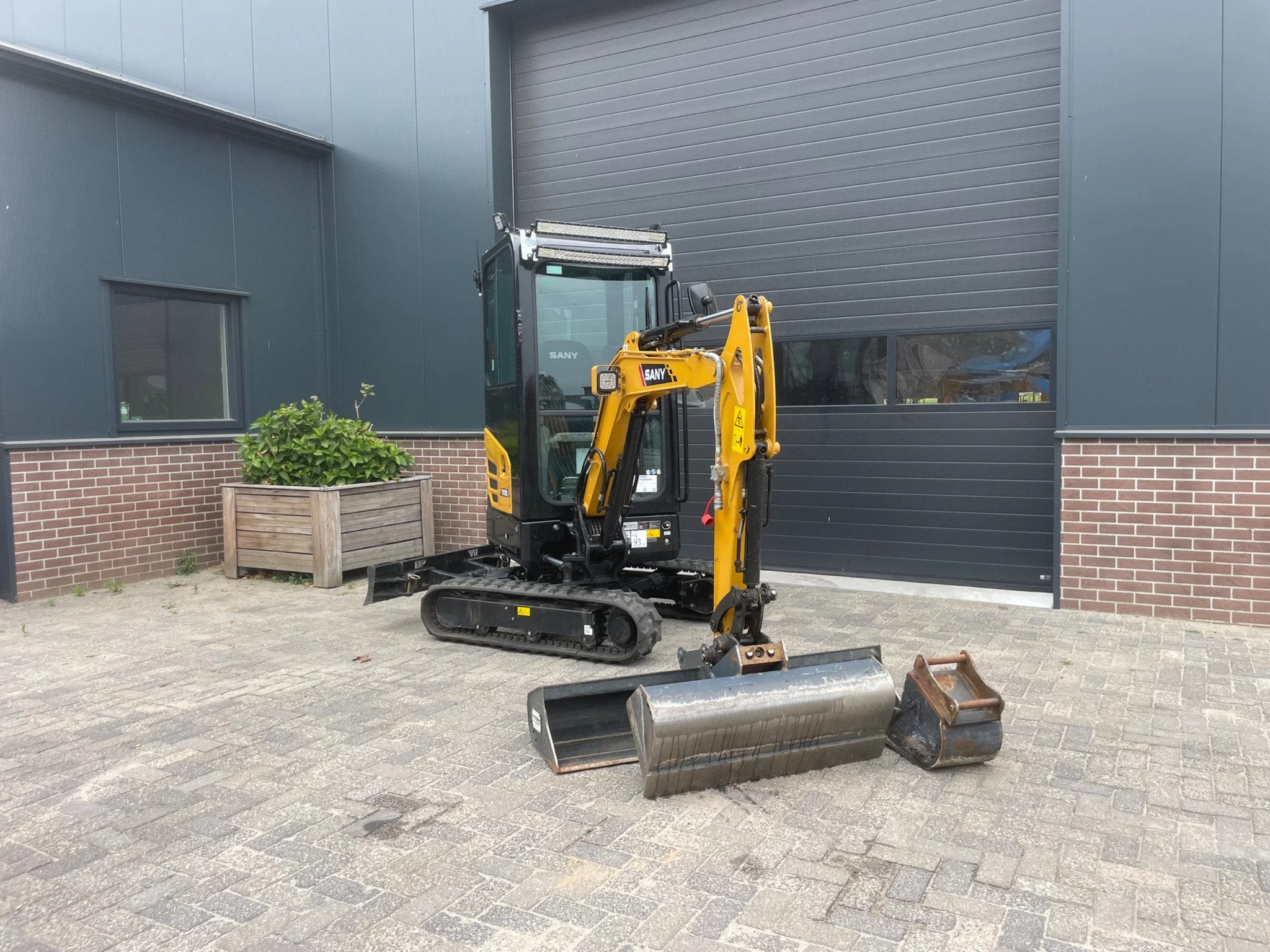 Sany SY 18c Minigraver - als nieuw - lease mogelijkheden Tak, Graafmachine