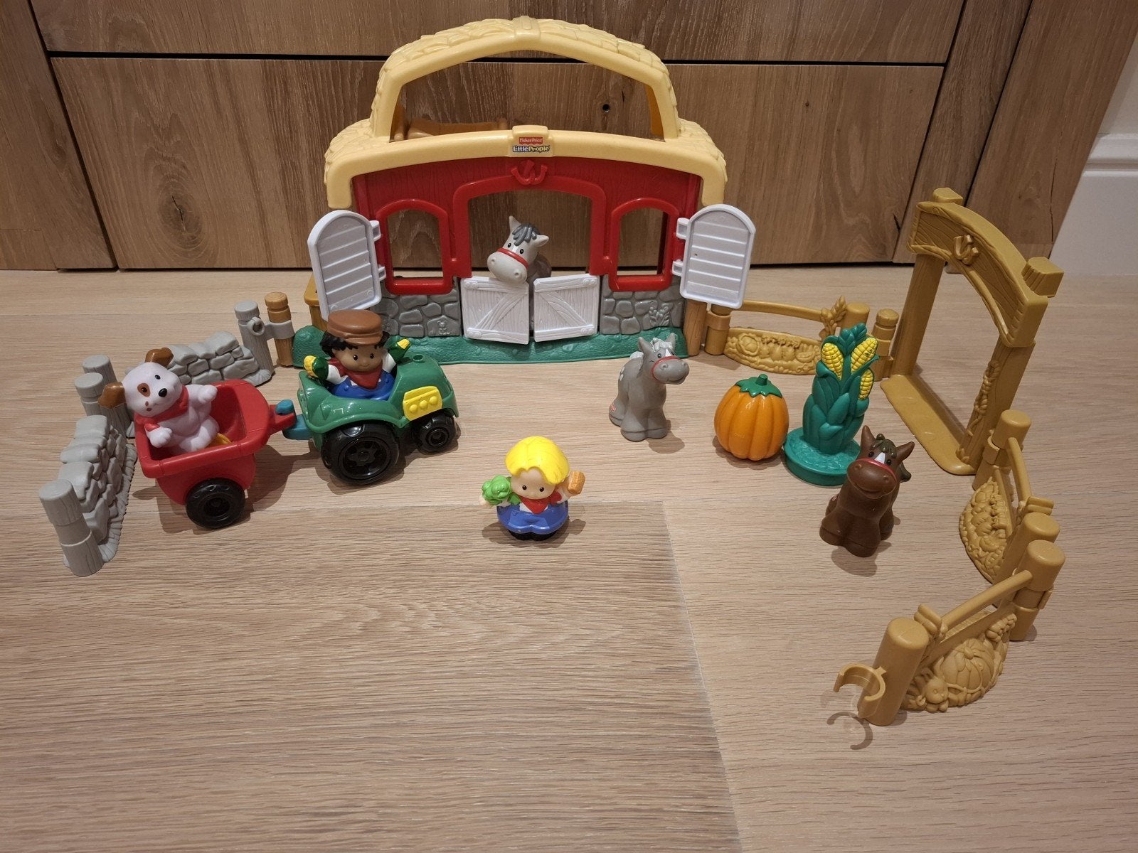 Leuke speelgoedboerderij met accessoires, Ophalen of Verzenden, Gebruikt, Jongen of Meisje