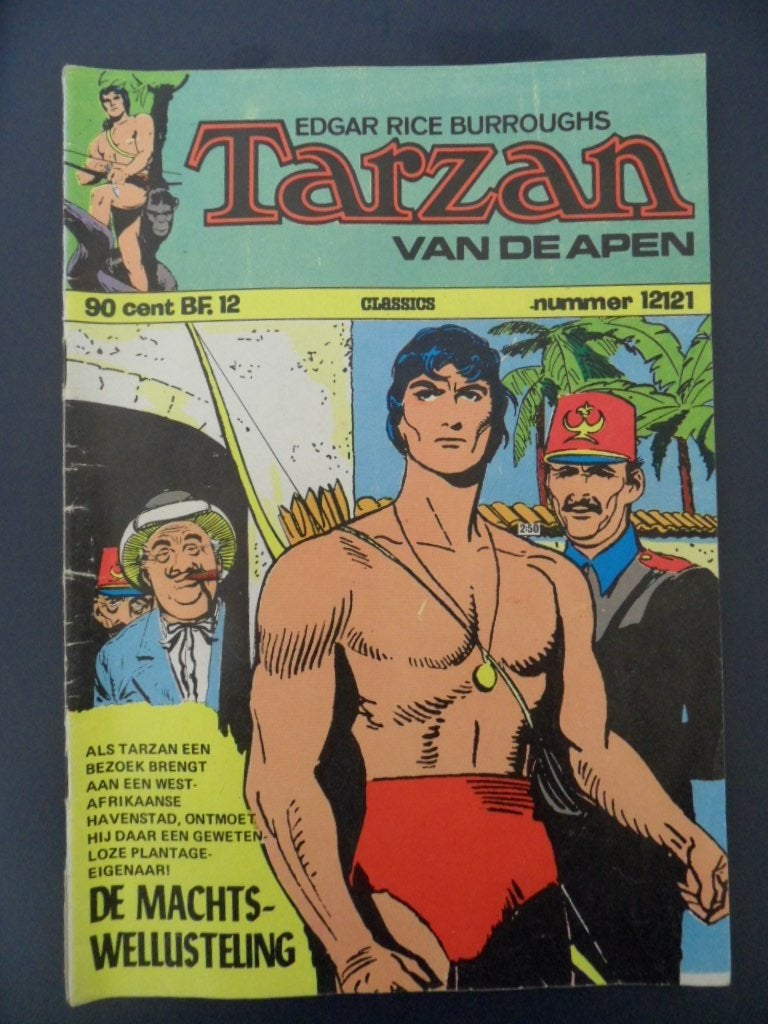 Tarzan van de Apen. Nr 1228, 12121, 12148 en 12168, Boeken, Stripboeken, Meerdere stripboeken, Ophalen of Verzenden, Gelezen