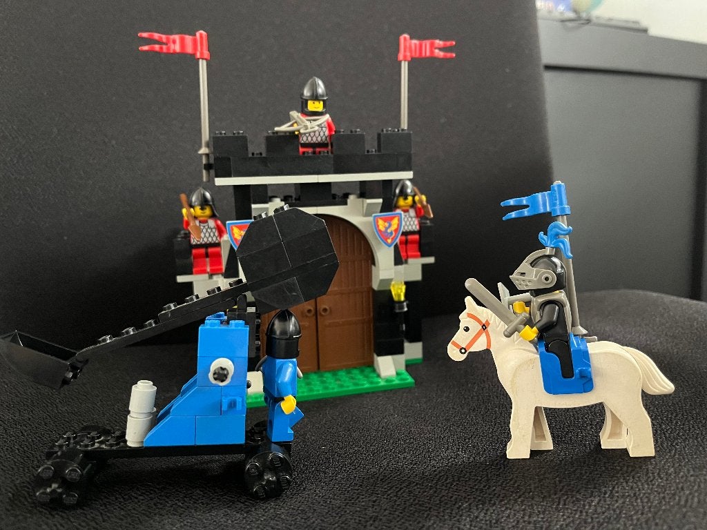 Lego 6059 Knight's Stronghold, Lego, Ophalen of Verzenden, Zo goed als nieuw, Castle