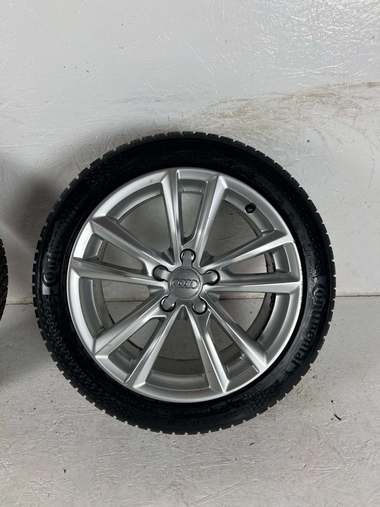 Originele Audi A4 A3 Q2 Q3 velgen 17" 5x112 all-season 7mm, Niet ingevuld, Gebruikt, Banden en Velgen, Niet ingevuld