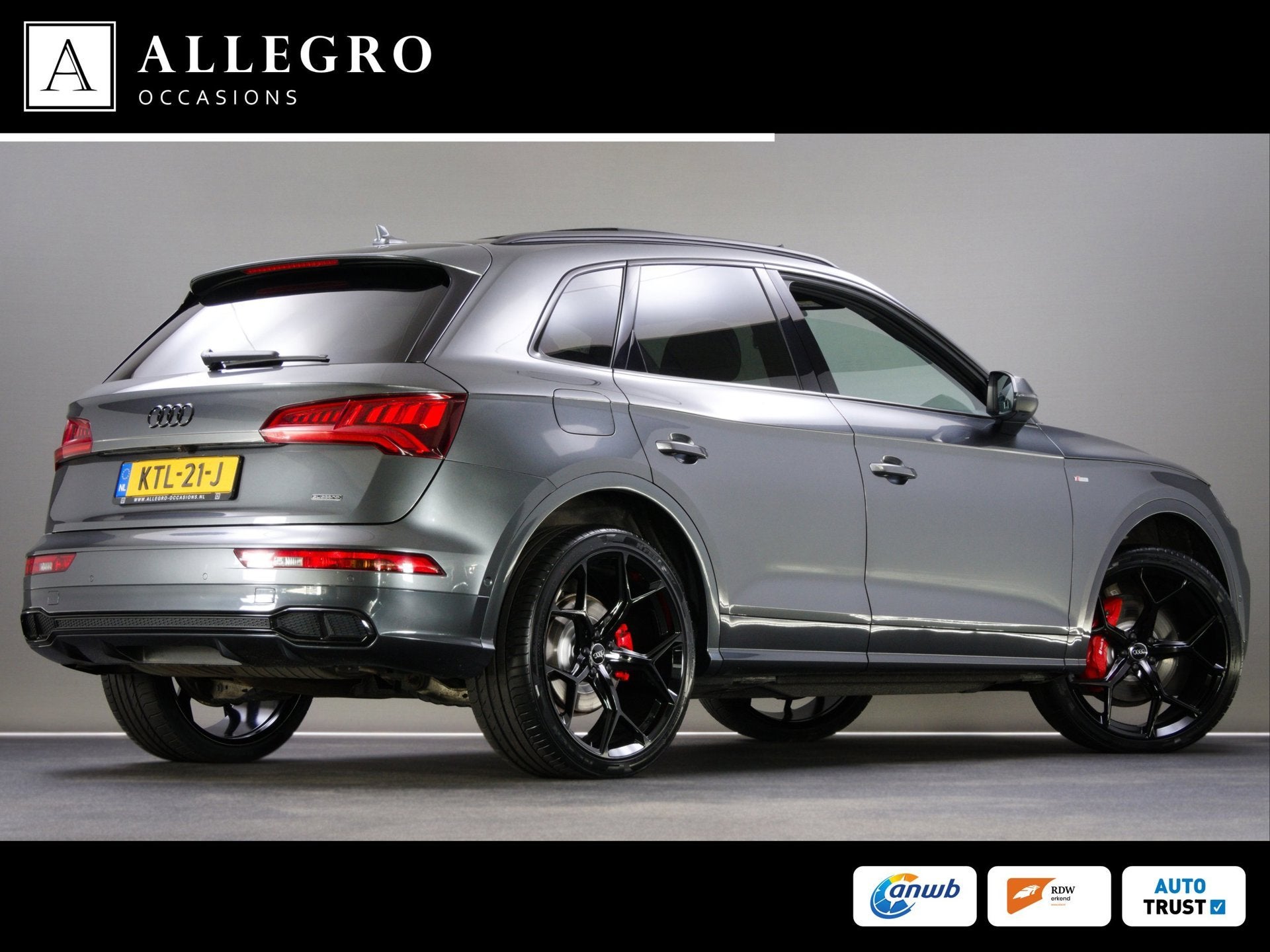 Audi Q5 55 TFSI e quattro Competition (RS-STOELEN, ACC, B&O,, Auto's, Automaat, Dealer onderhouden, 4 cilinders, Bedrijf