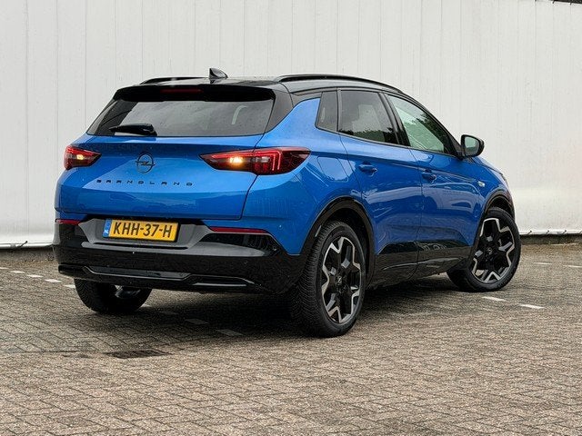 Opel Grandland 1.6 Turbo Plug-In Hybrid GS Line met Navi/Cam, Auto's, Opel, 12 maanden, Euro 6, 4 cilinders, Blauw