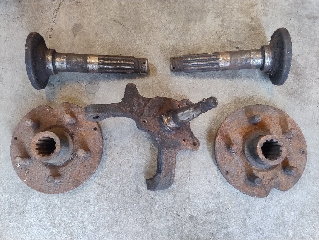 VW Kever naaf, asstop en fusee, Ophalen, Gebruikt, Volkswagen, Bumper