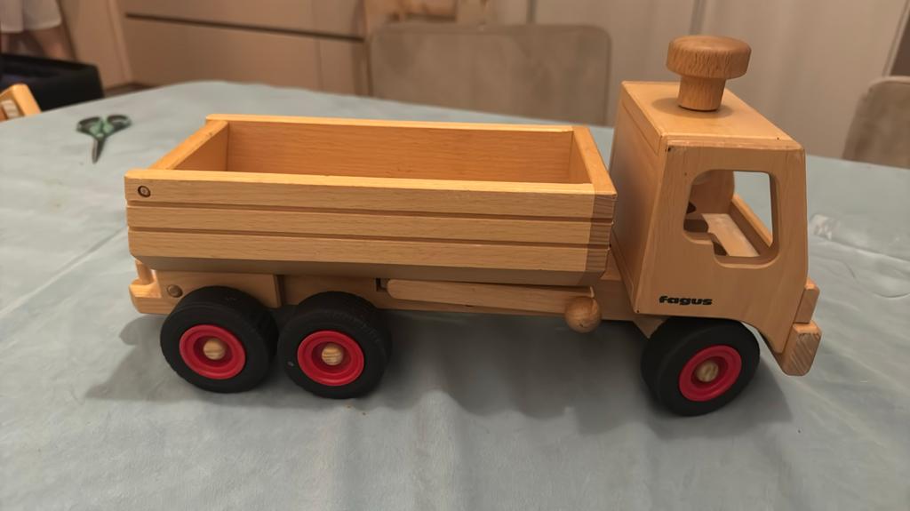 Fagus kiepwagen, Ophalen of Verzenden, Zo goed als nieuw, Duw- of Trekspeelgoed