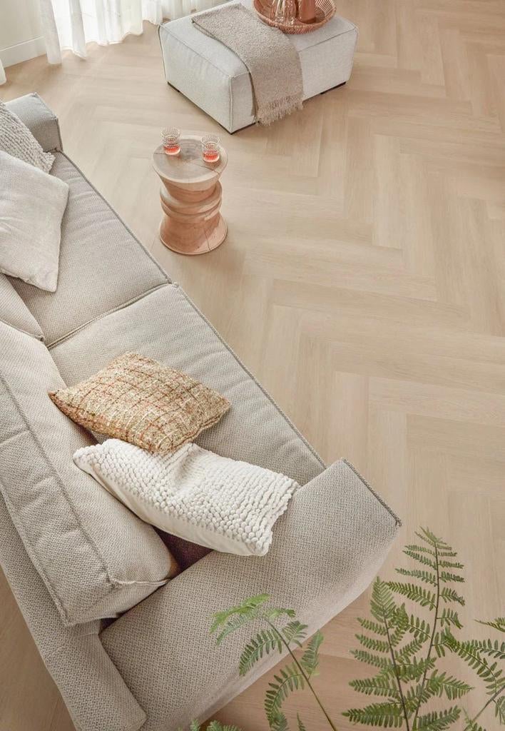 Floer Zwaardvis Zand Walvisgraat Plak PVC MEGAMAT FLR-3529, Ophalen of Verzenden, 75 m² of meer
