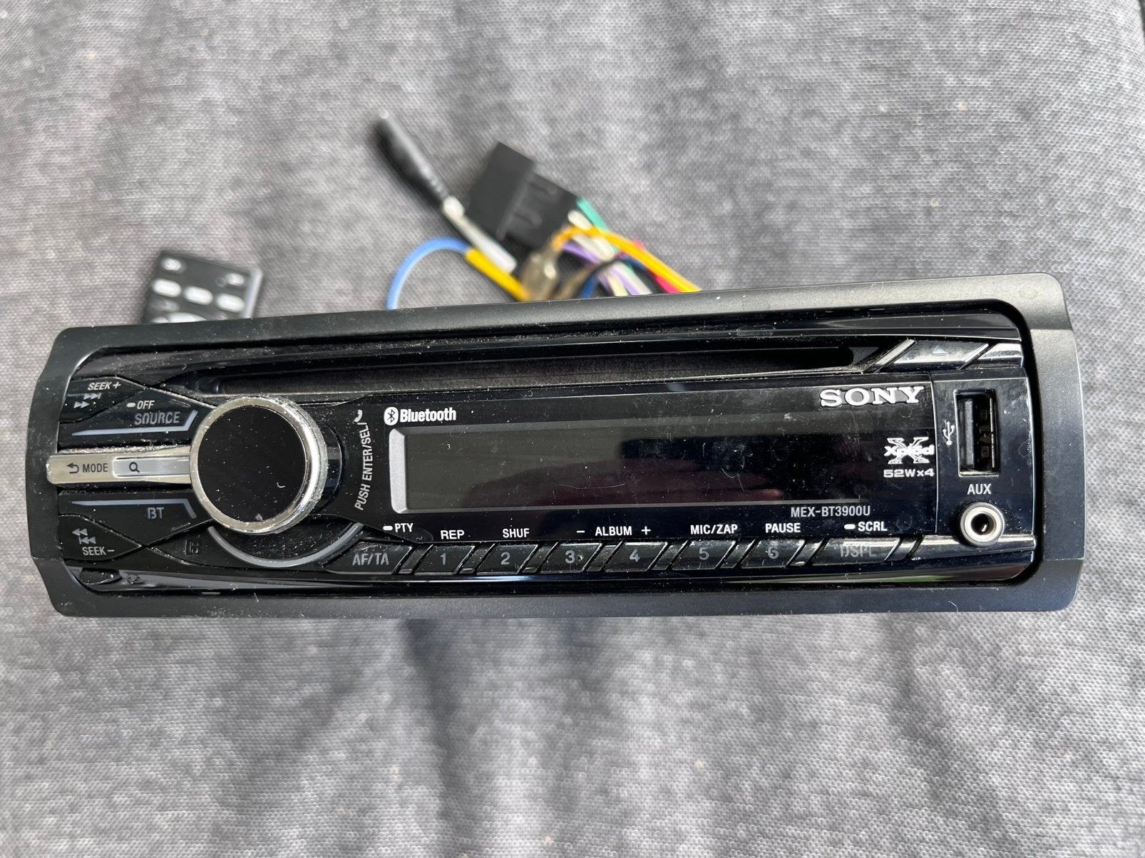 Sony Xplod 52wx4 met RM-X174 remote Bluetooth Aux, Ophalen of Verzenden, Zo goed als nieuw