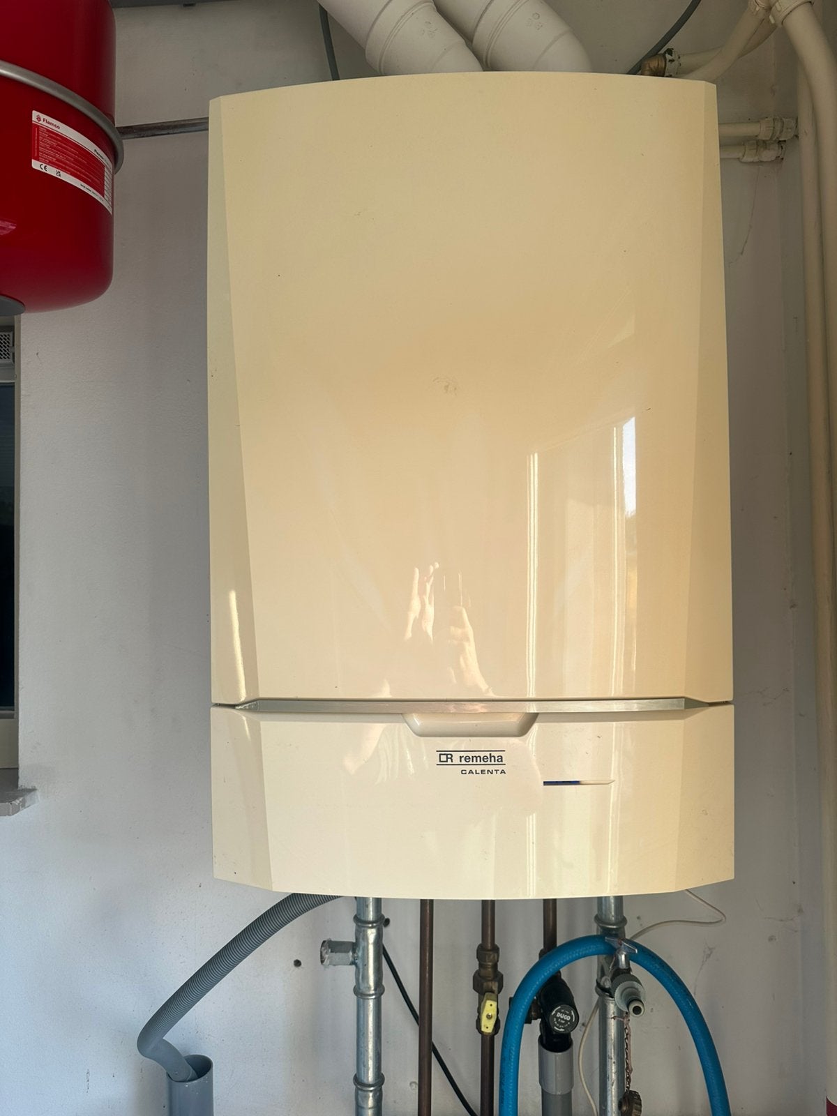 Remeha calenta, Ophalen, Geiser, Zo goed als nieuw, Minder dan 20 liter
