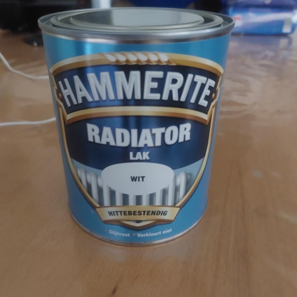 Hammerite Radiatorlak Wit - Hittebestendig, Wit, Nieuw, Ophalen of Verzenden, Lak