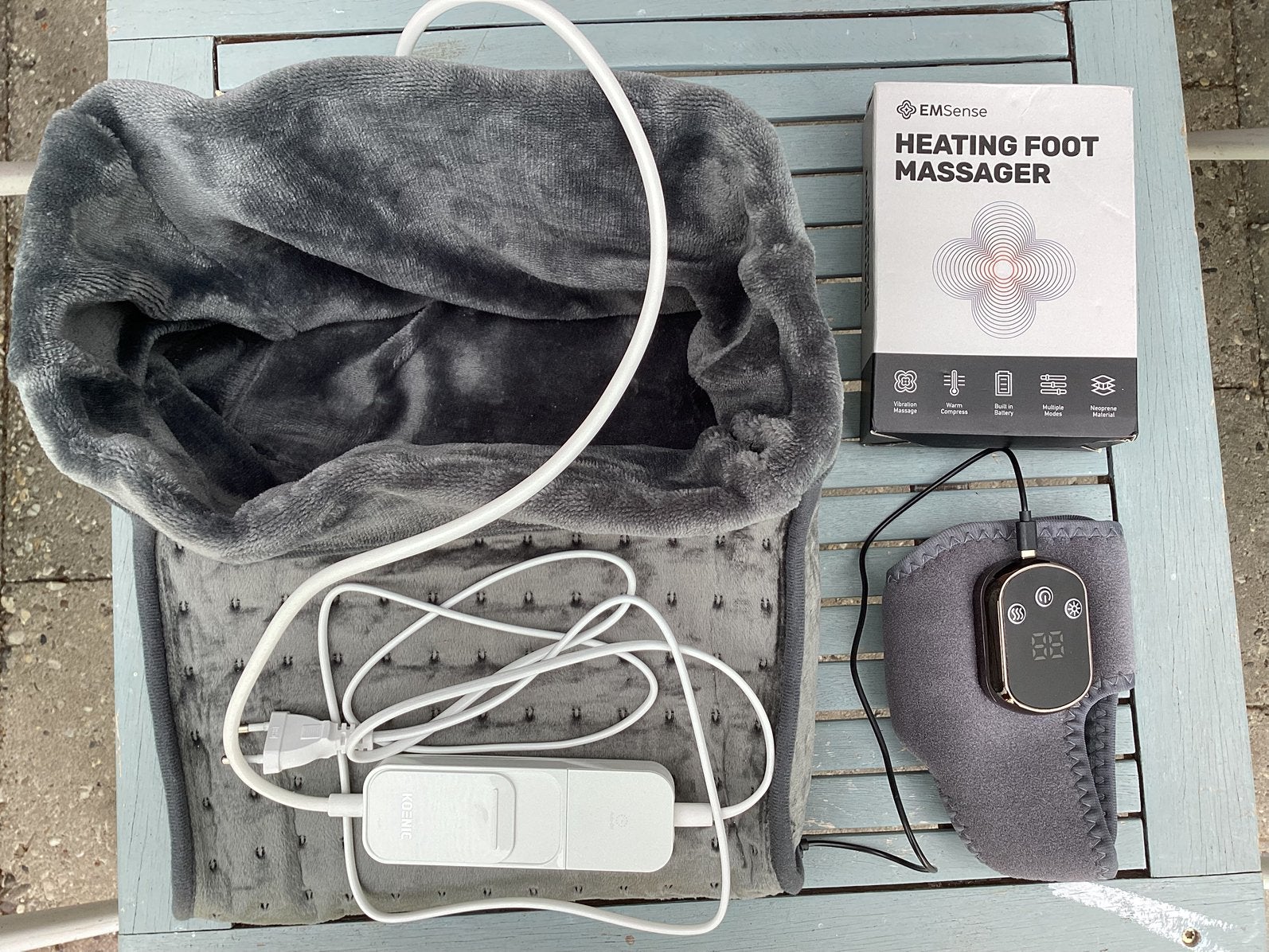 Warmevoetenzak, Sport en Fitness, Massageproducten, Ophalen, Zo goed als nieuw, Apparaat