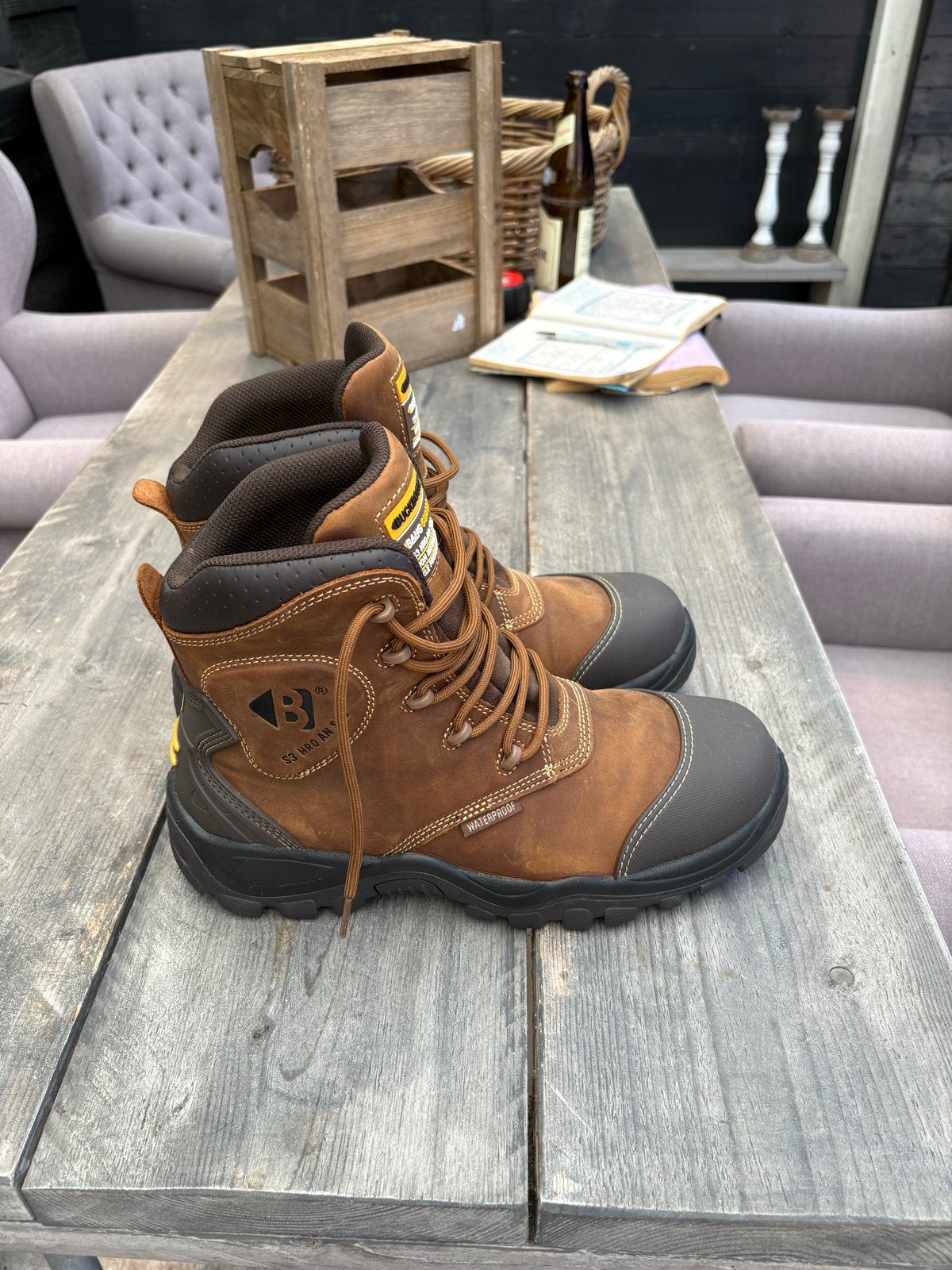 Buckler Boots S3 HRO SRC Veiligheidsschoenen Maat 44, Ophalen of Verzenden, Zo goed als nieuw