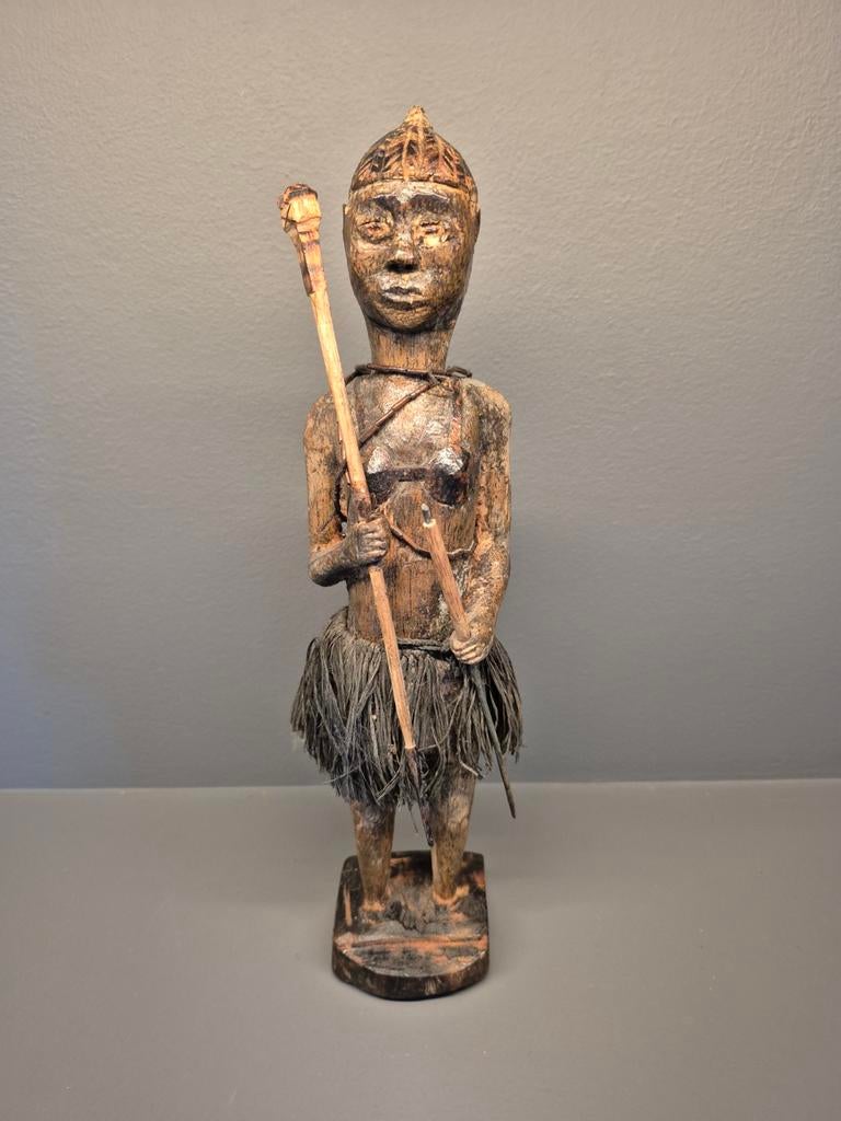Pendé figuur beeld, Antiek en Kunst, Ophalen of Verzenden