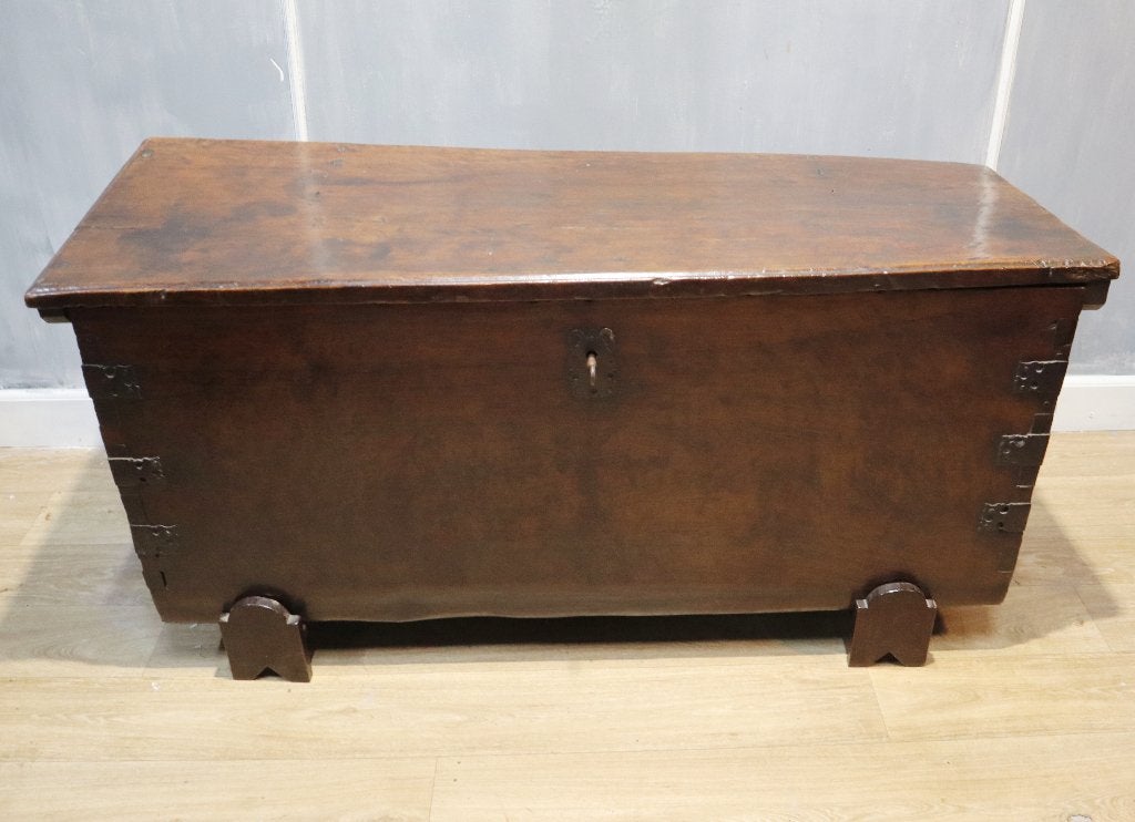 Antieke Spaanse kist, Ophalen of Verzenden