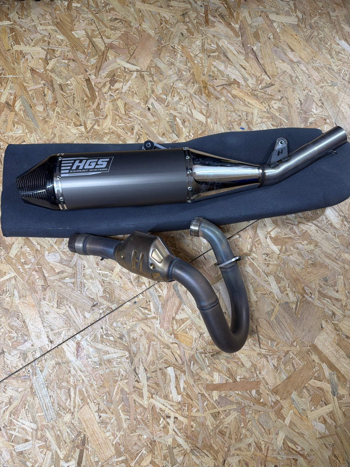 HGS Uitlaat KX450 2023-heden, Ophalen of Verzenden, Gebruikt