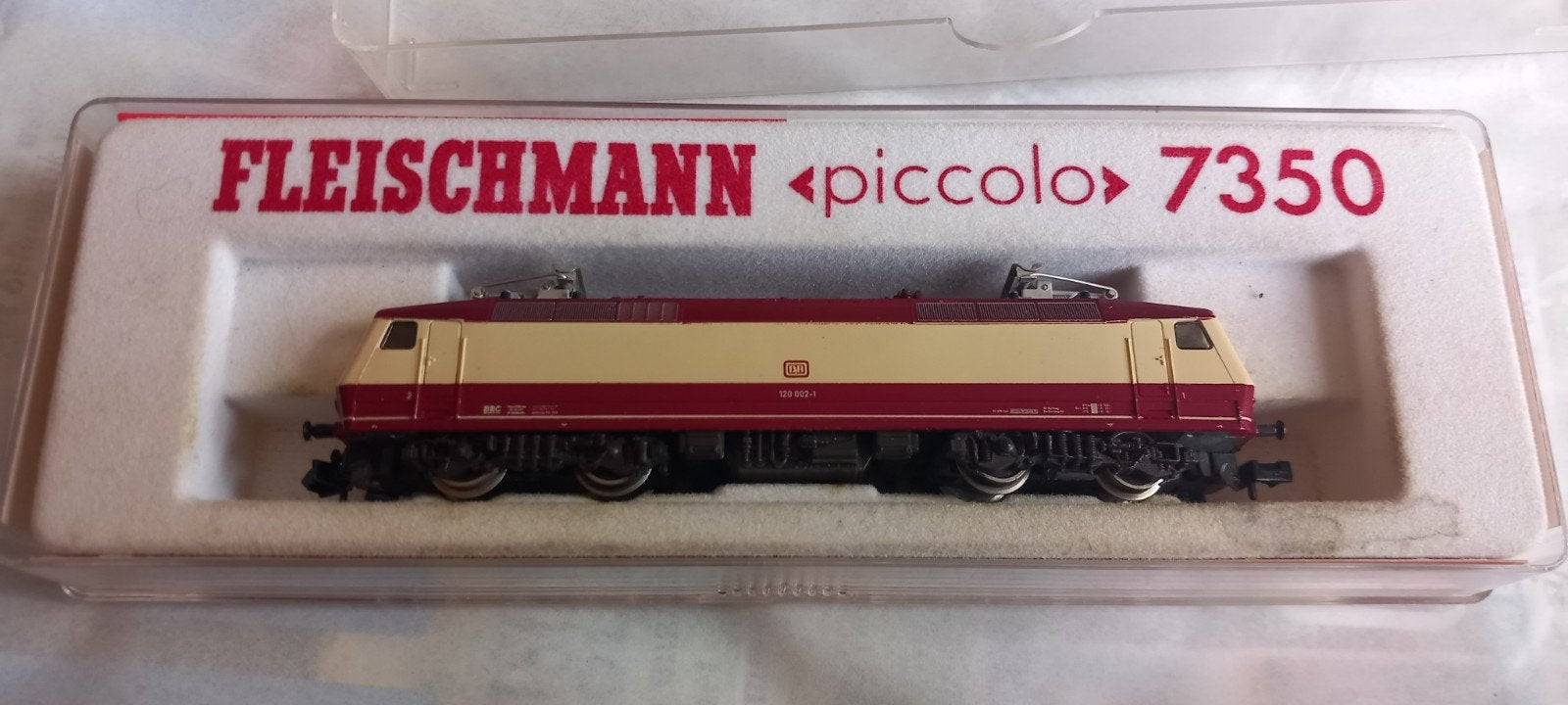 Te koop fleischmann piccolo  electrische lok  n spoor, Hobby en Vrije tijd, Verzenden, Zo goed als nieuw