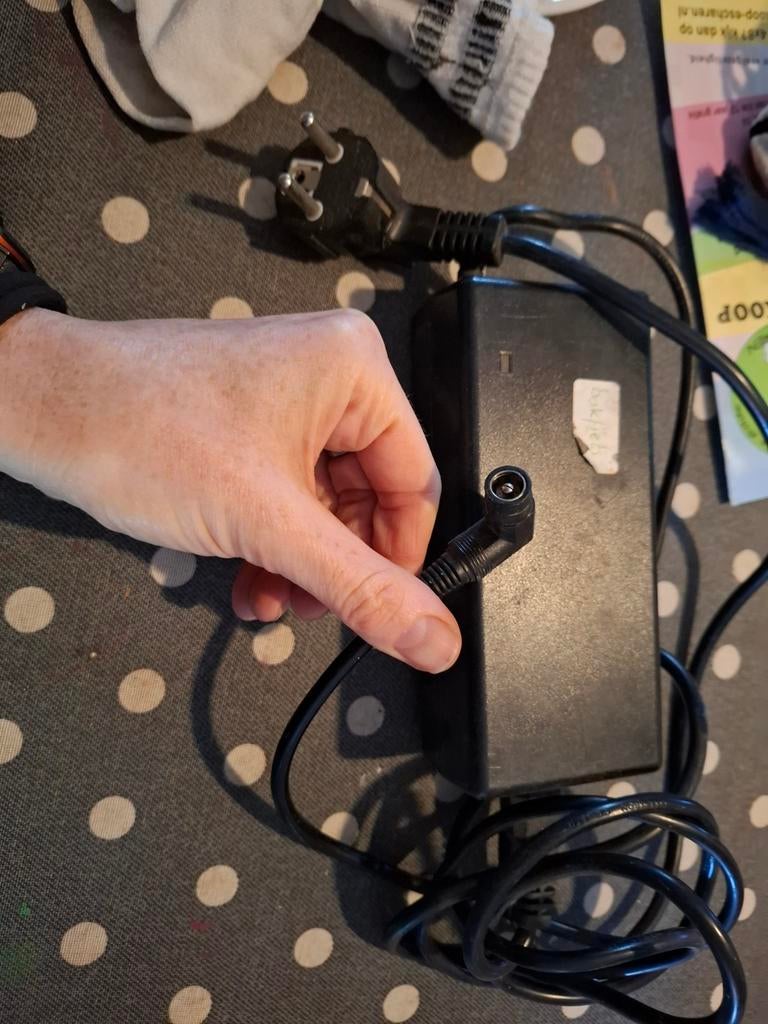 Phylion E-bike Acculader 42V 2A voor Troy Bike, Ophalen of Verzenden, Gebruikt