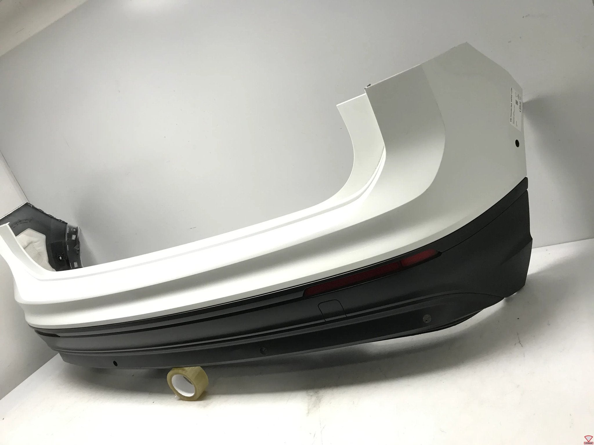 VW Tiguan 5NA Achterbumper Bumper 6xPDC Origineel! LC9A, Gebruikt, Volkswagen, Volkswagen AG, Achter