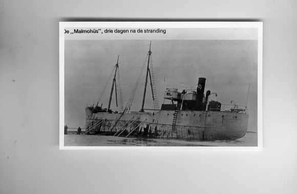 scheepvaart-STRANDINGEN/RAMP-116- VLIELAND-malmohus, Ophalen of Verzenden