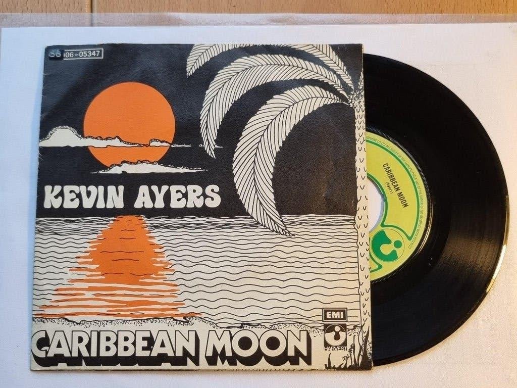single Kevin Ayers CARIBBEAN MOON mooie plaat uit 1973, 7 inch, Single, Ophalen of Verzenden, Pop