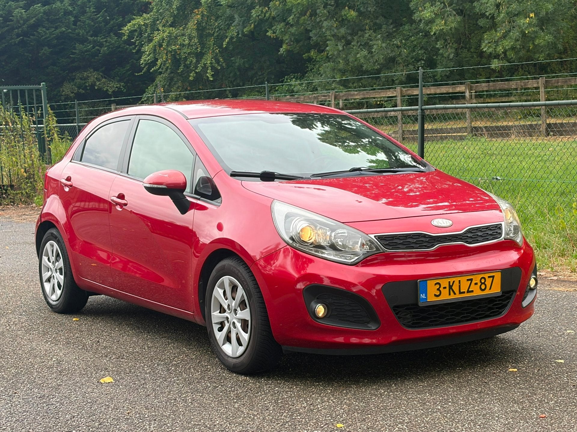 Kia Rio 1.2 CVVT Super Pack /Navi/Trekhaak/Cruise/, Auto's, Euro 5, 4 cilinders, Origineel Nederlands, Bedrijf