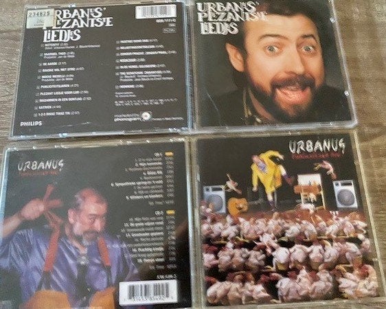 HarrieJekkers/ToonHermans/ClaudiaDeBreij/YoupVan’tHek/Urbanu, Cd's en Dvd's, Cd's | Nederlandstalig, Ophalen of Verzenden, Zo goed als nieuw