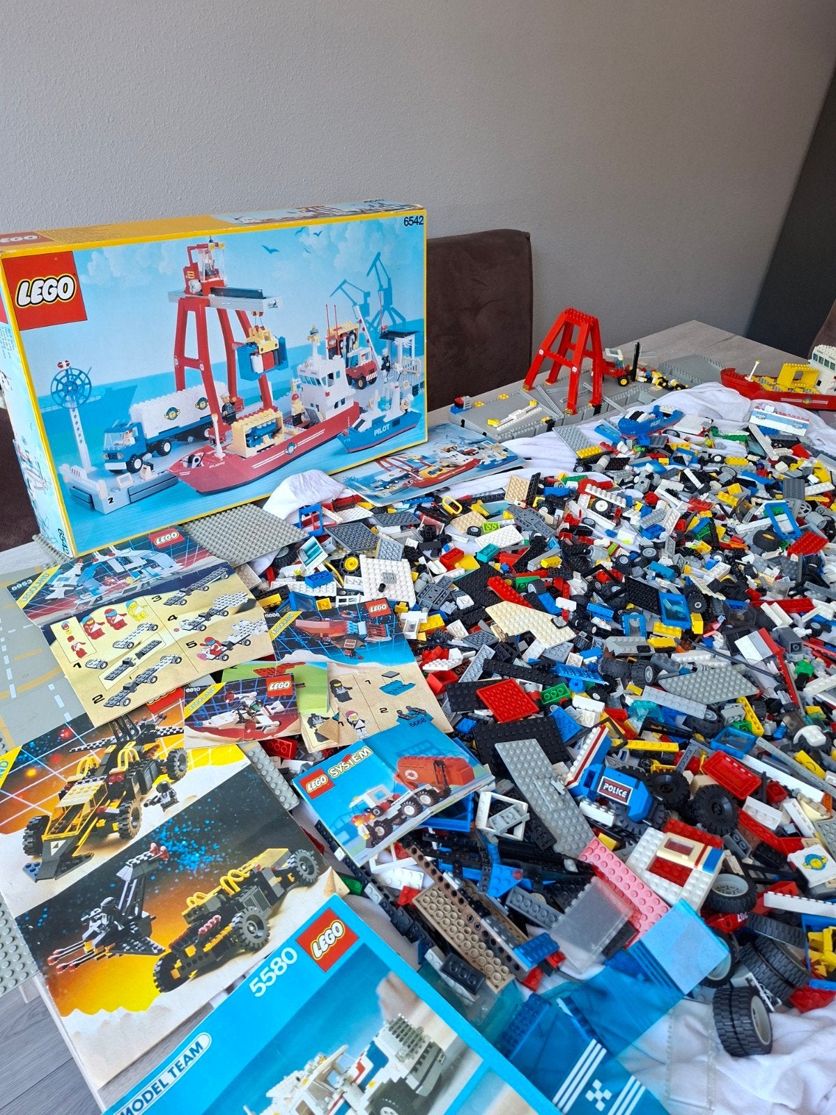 Grote partij LEGO met diverse sets en onderdelen, Ophalen, Lego, Inclusief minifiguren, Complete set