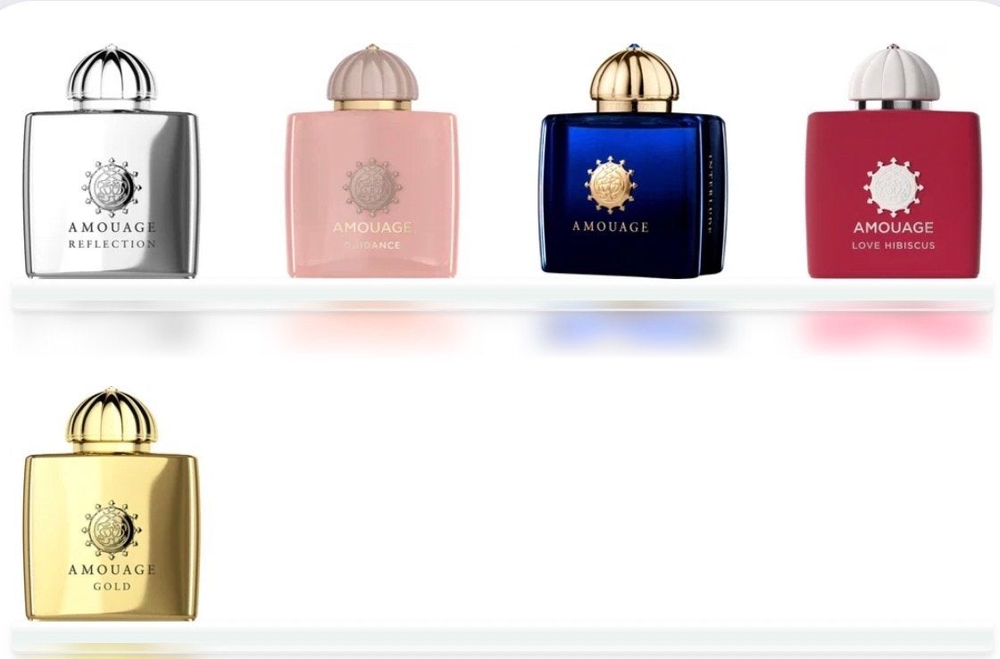 Amouage Skins Sample Set - Ontdek jouw favoriete geur!, Ophalen of Verzenden, Zo goed als nieuw