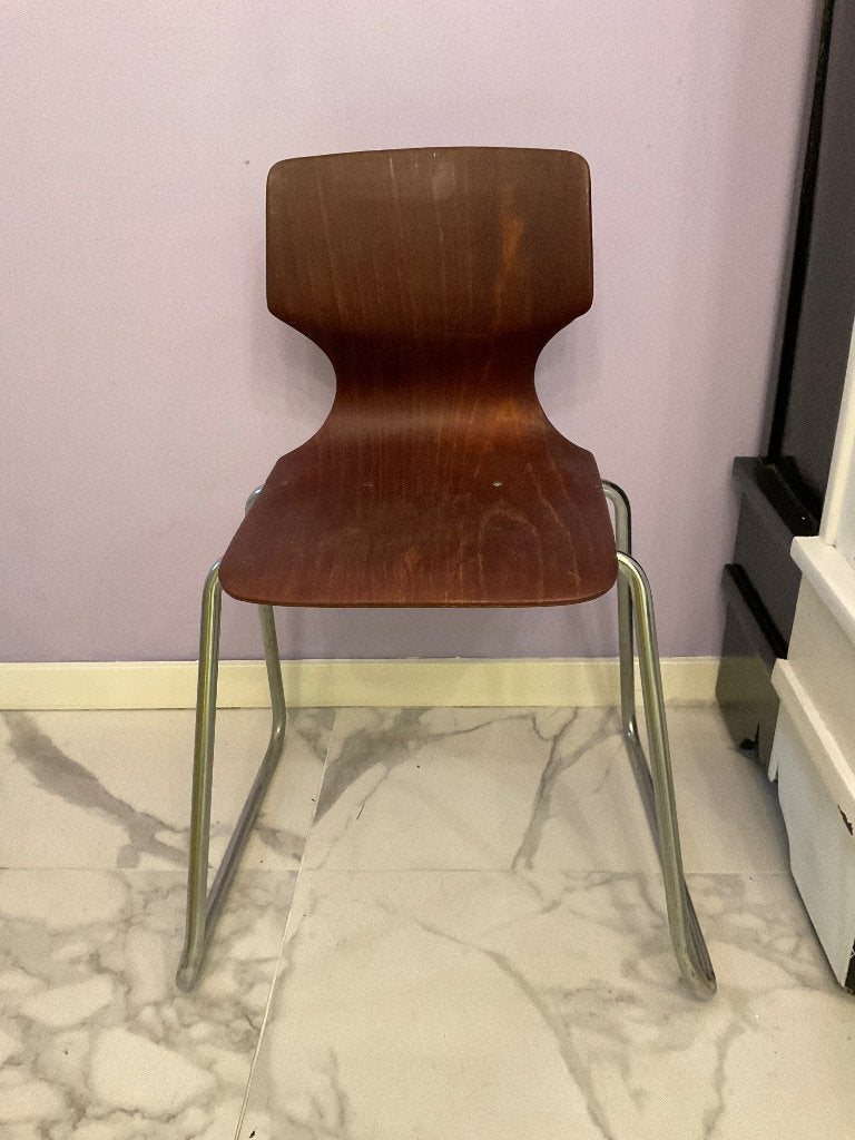 Stoel Flötotto, Ophalen, Gebruikt, Bruin, Design