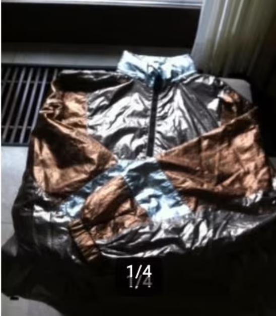 Dames jas zilver/goud kleur mt XL merk Eksept, Kleding | Dames, Jassen | Winter, Overige kleuren, Maat 46/48 (XL) of groter, Ophalen of Verzenden