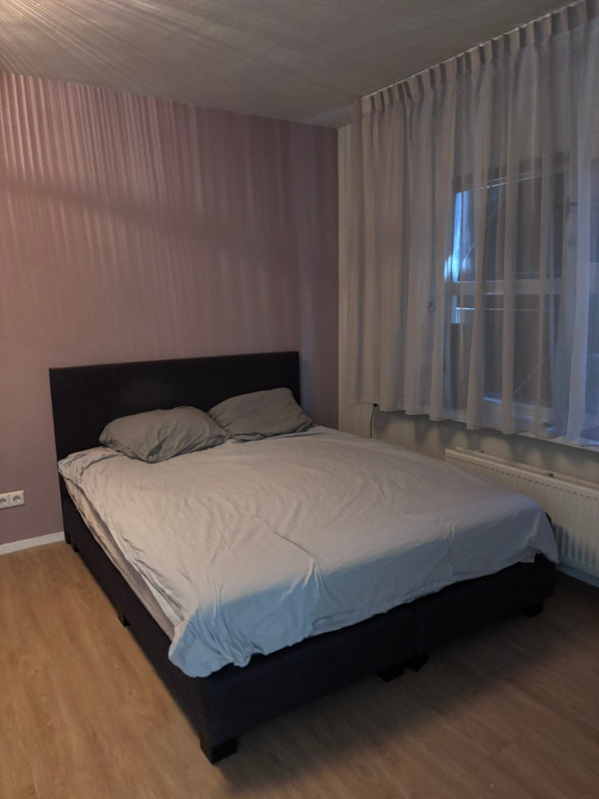 Boxspring 160x200 gratis af te halen, Ophalen, Zo goed als nieuw, Tweepersoons, 160 cm