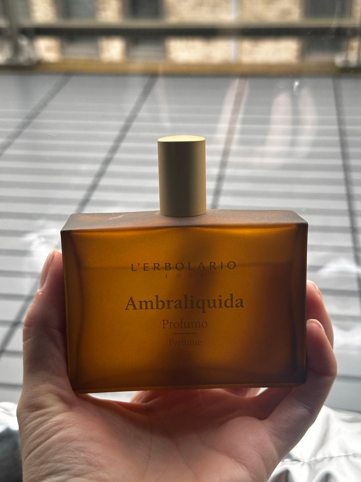 L'Erbolario Ambraliquida Profumo - 100 ml, Ophalen of Verzenden, Zo goed als nieuw