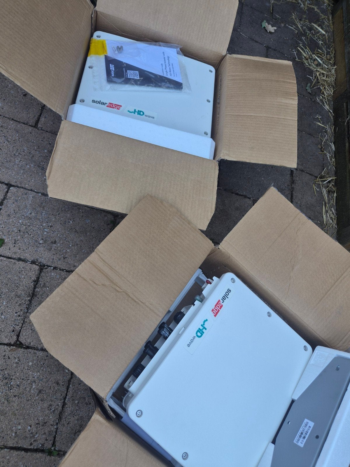 2 x SolarEdge HD Wave omvormer -  Software error, Ophalen, Gebruikt