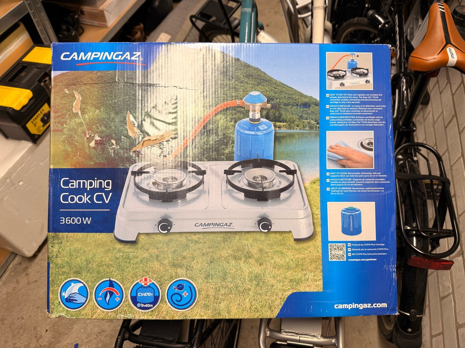 Campingaz Camping Cook CV 3600W Gasstel Nieuw in Doos, Ophalen of Verzenden, Nieuw