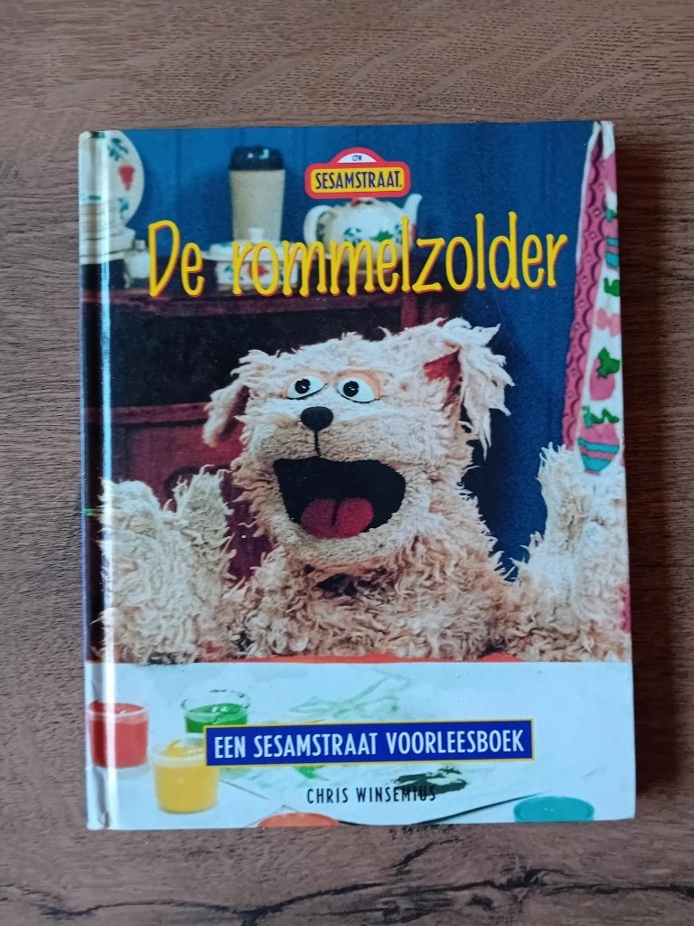 Sesamstraat Voorleesboek De rommelzolder, Ophalen of Verzenden, Gelezen, Fictie algemeen