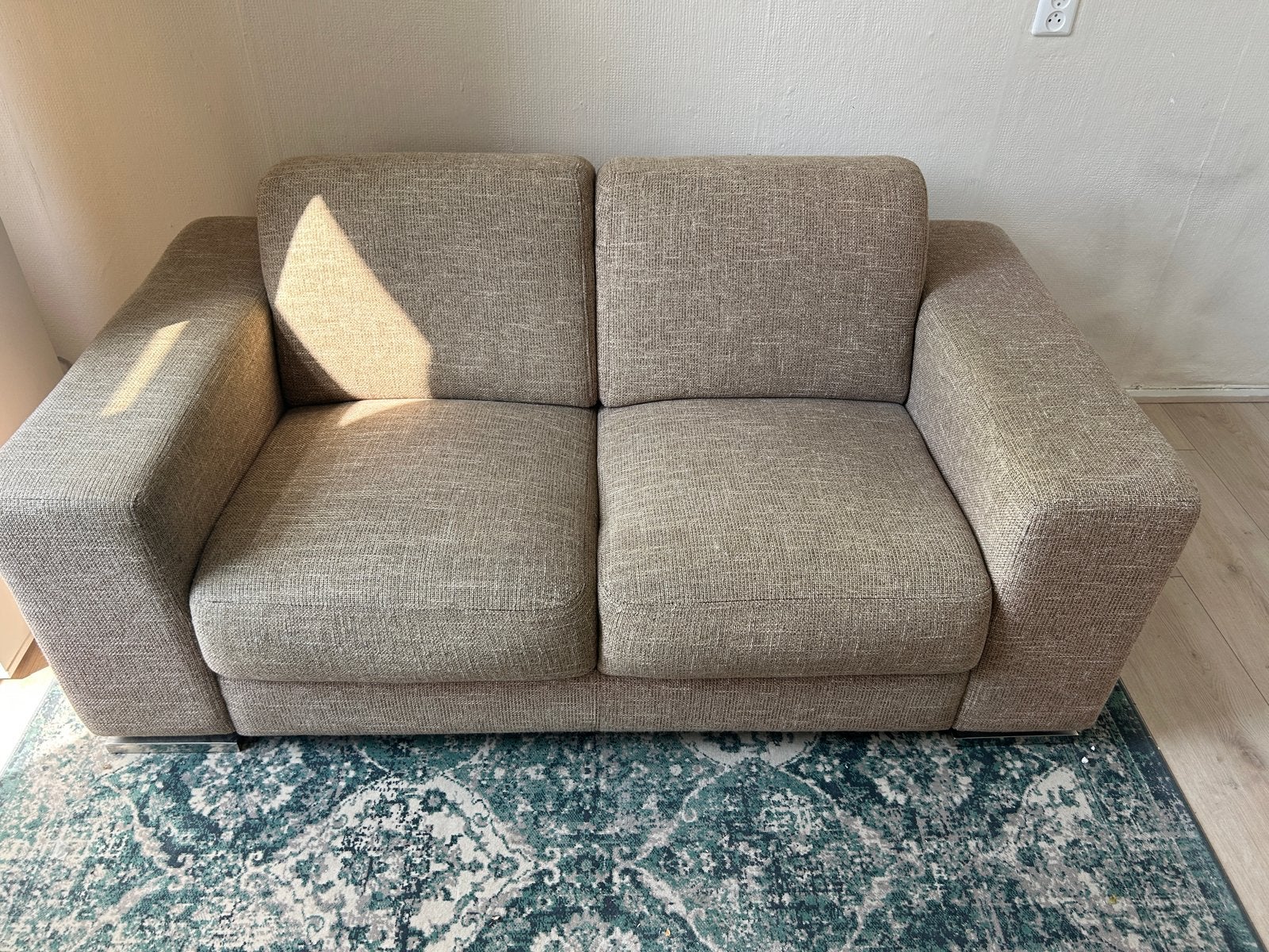 Kuka 2-zitsbank - 170 cm breed, 95 cm diep, Huis en Inrichting, Banken | Bankstellen, Ophalen, Gebruikt, 150 tot 200 cm, Tweepersoons