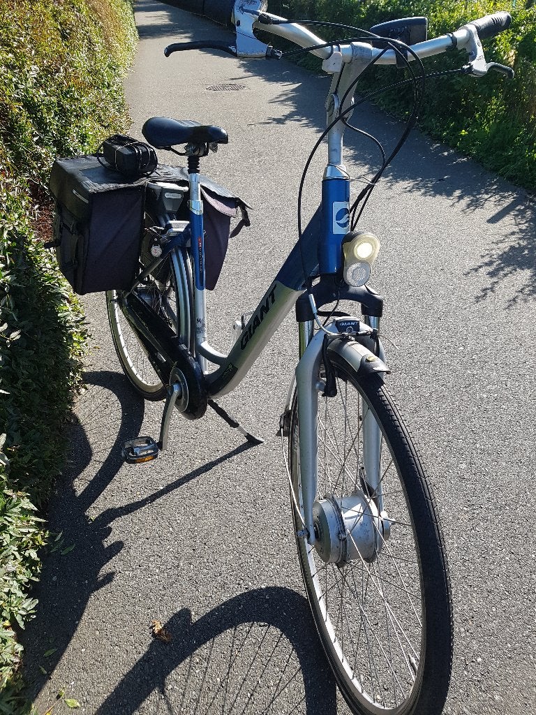 GIANT electrische fiets hybride, Ophalen, Gebruikt, Giant, 51 tot 55 cm