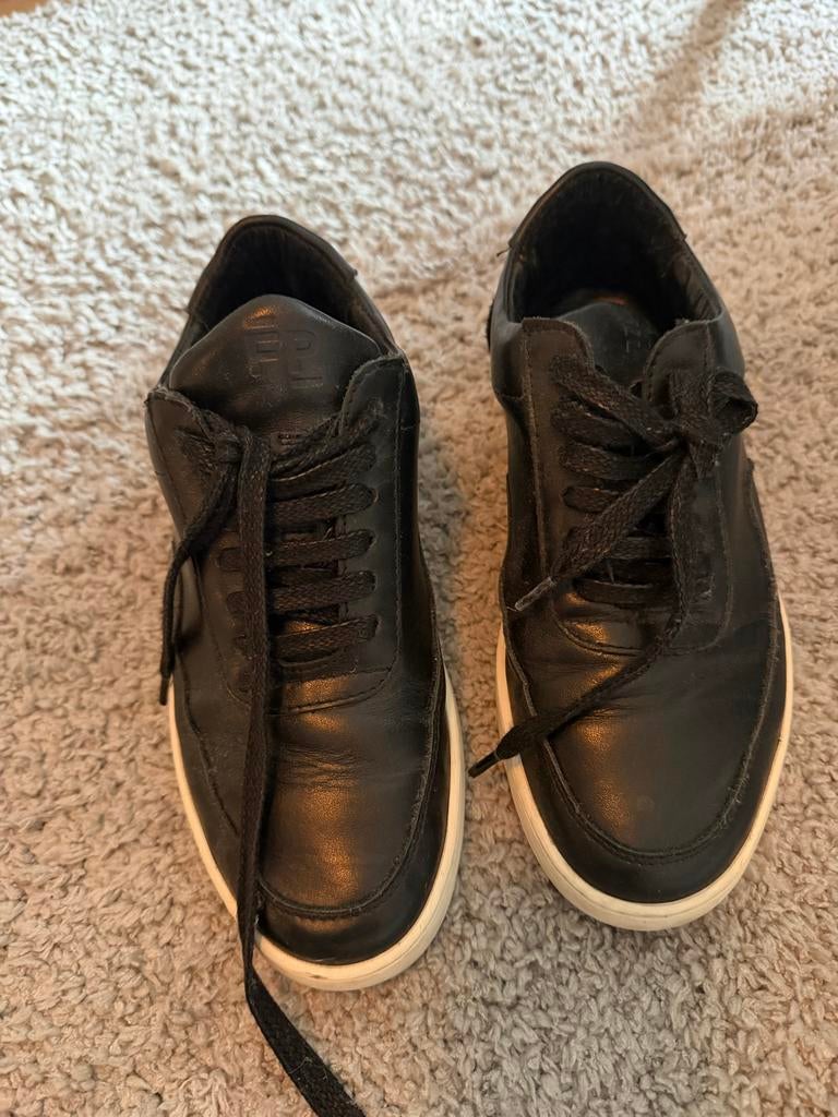 Filling Pieces Low Top Sneakers Zwart Maat 37, Ophalen of Verzenden, Gedragen, Zwart, Sneakers of Gympen