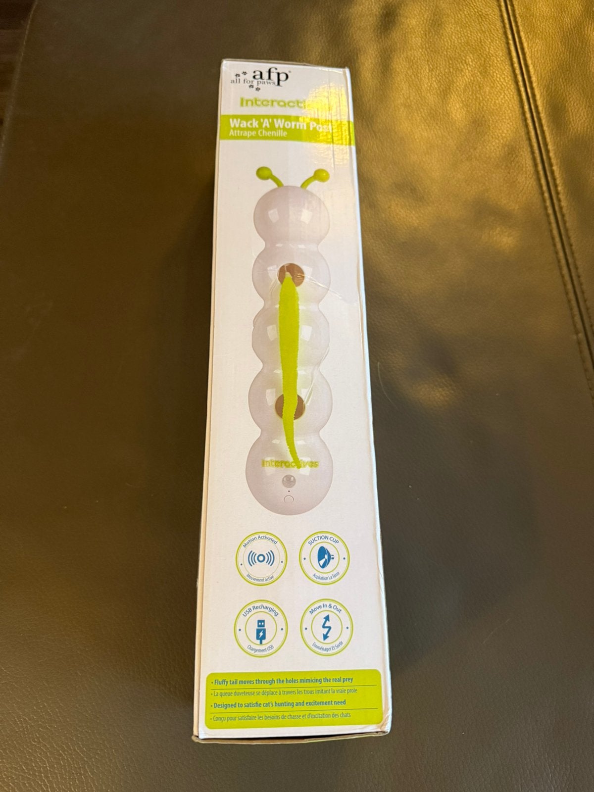 Wack'A'Worm Post  kattenspeelgoed, Ophalen, Zo goed als nieuw, Intelligentiespeelgoed
