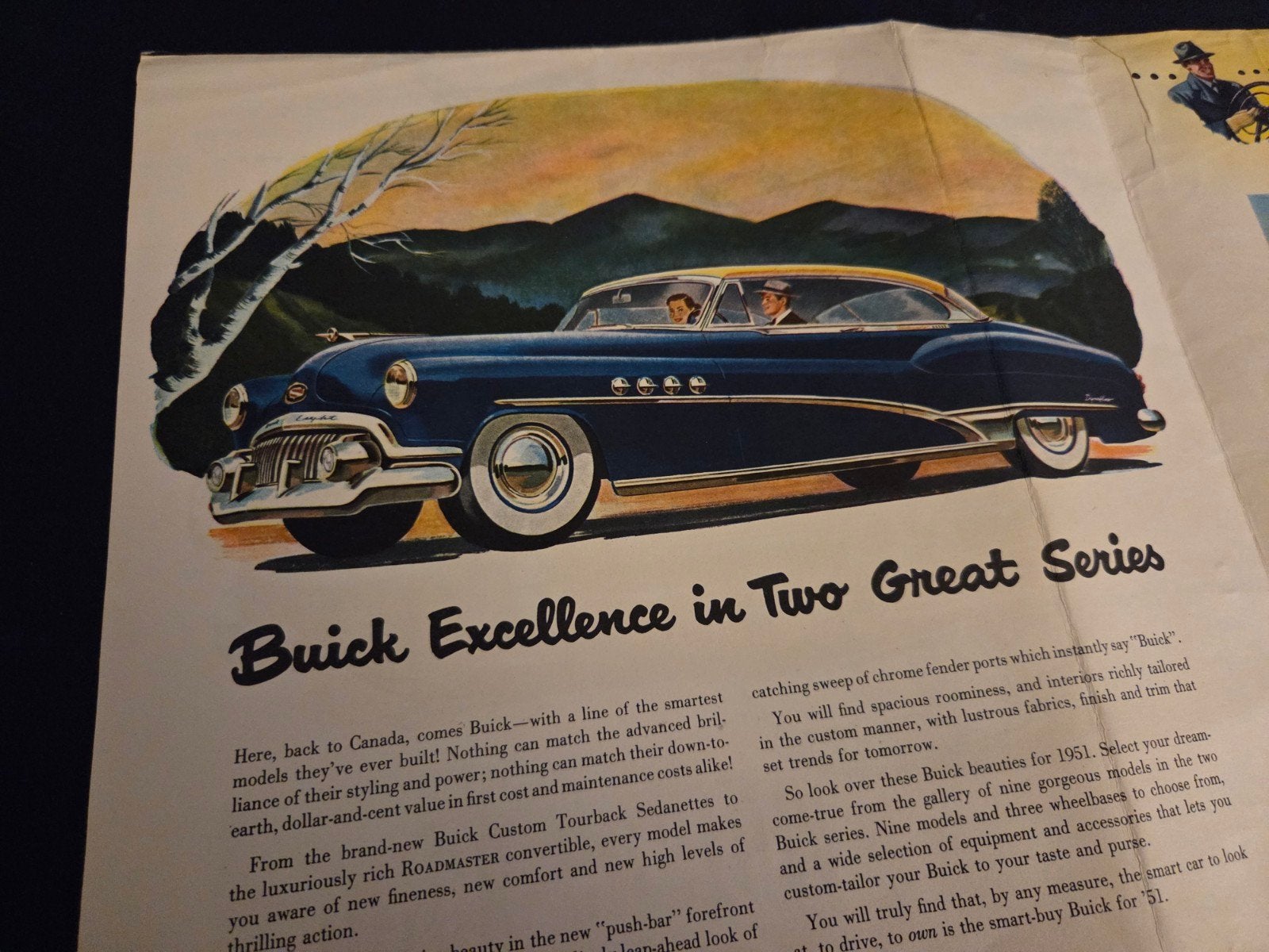 Brochure Buick 1951, Ophalen of Verzenden, Zo goed als nieuw, Overige merken