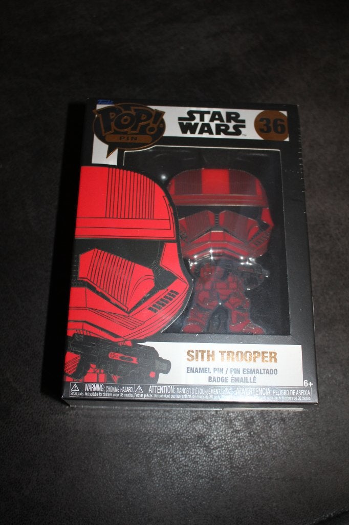 star wars sith trooper enamel pin nr 36, Verzamelen, Star Wars, Ophalen of Verzenden, Nieuw, Actiefiguurtje