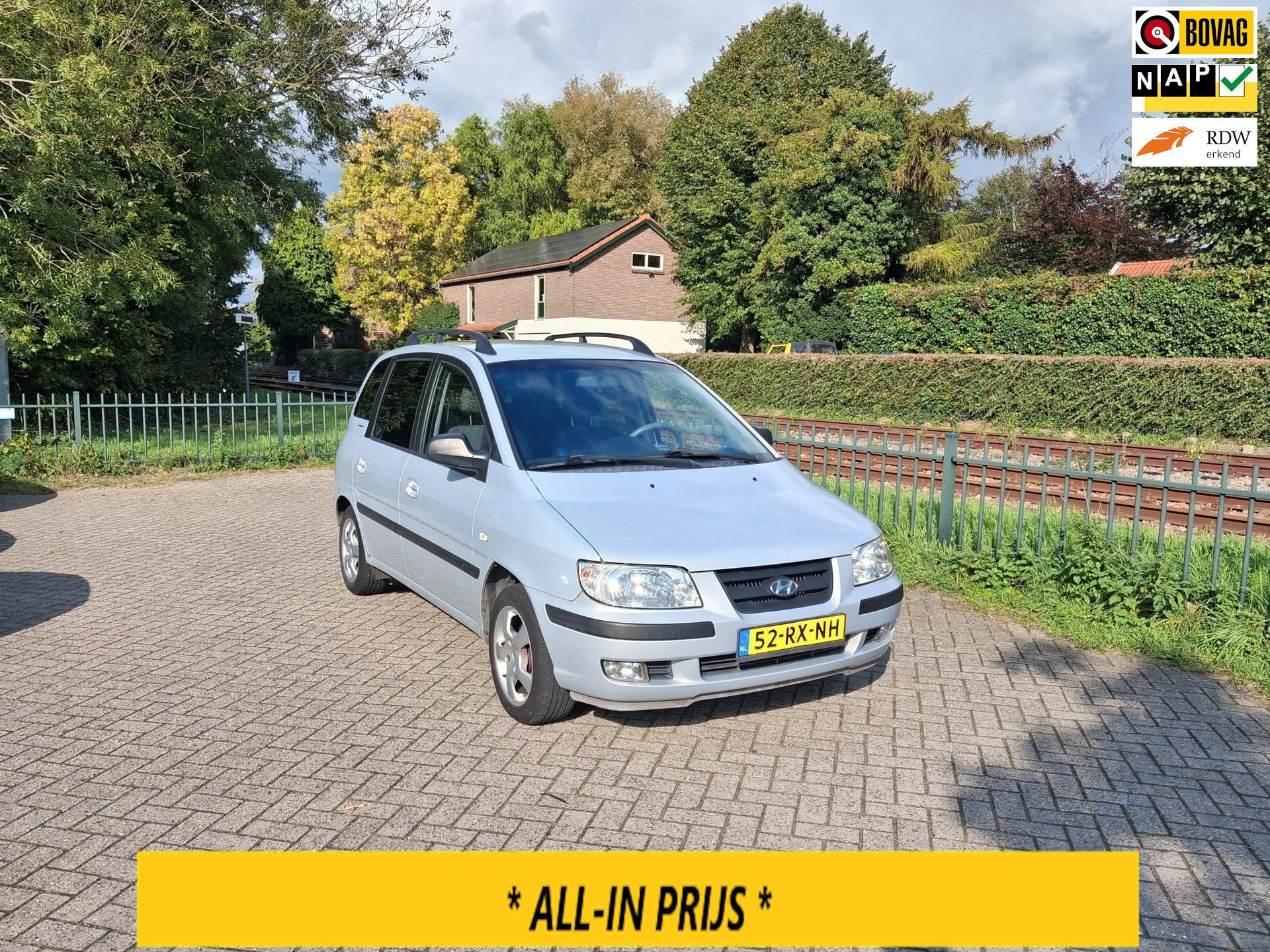 Hyundai Matrix 1.6i Dynamic Airco trekhaak nieuwe APK ALINPR, Voorwielaandrijving, Matrix, Gebruikt, 1599 cc
