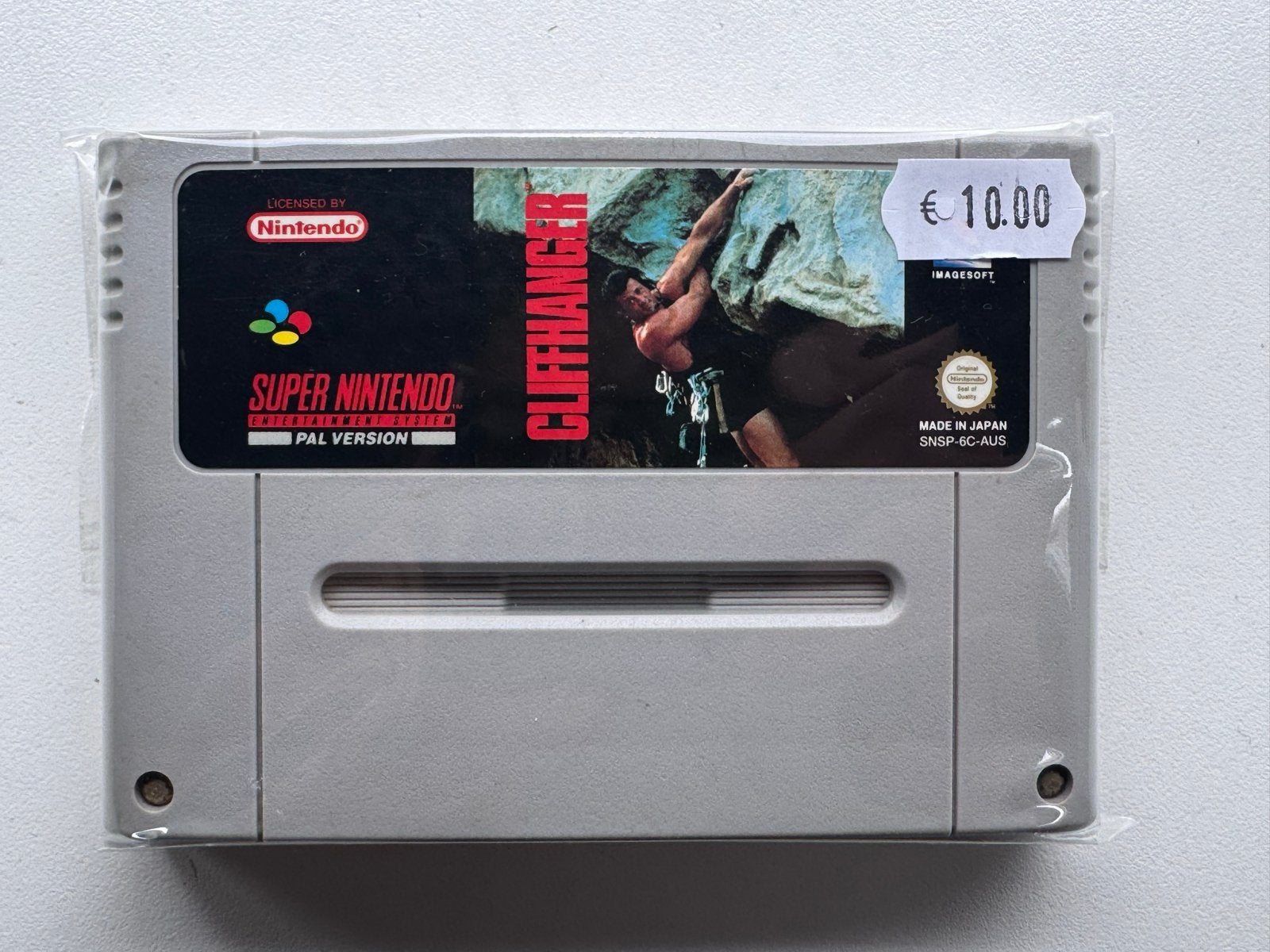 Cliffhanger Super Nintendo SNES PAL Versie, Avontuur en Actie, Gebruikt, 1 speler, Ophalen of Verzenden