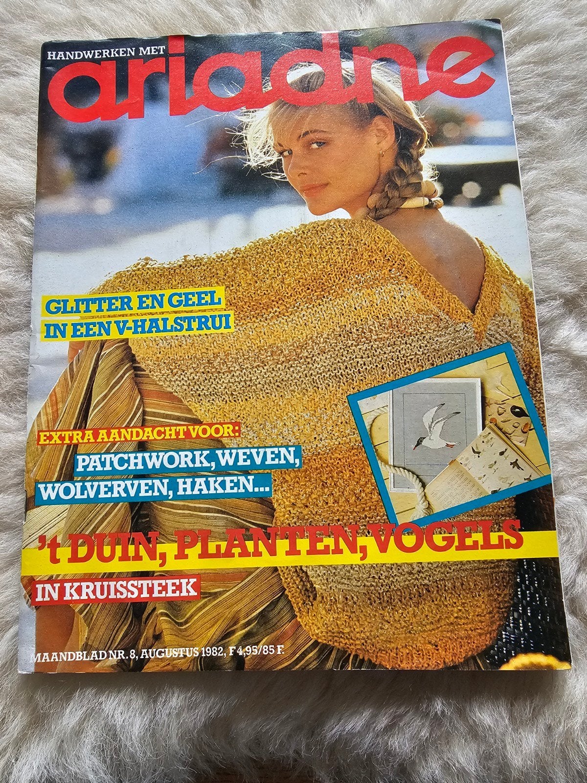 Vintage handwerk tijdschrift Ariadne Nr 8. 1982, Ophalen of Verzenden, 1980 tot heden, Tijdschrift